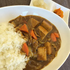 ずっしり厚揚げカレー